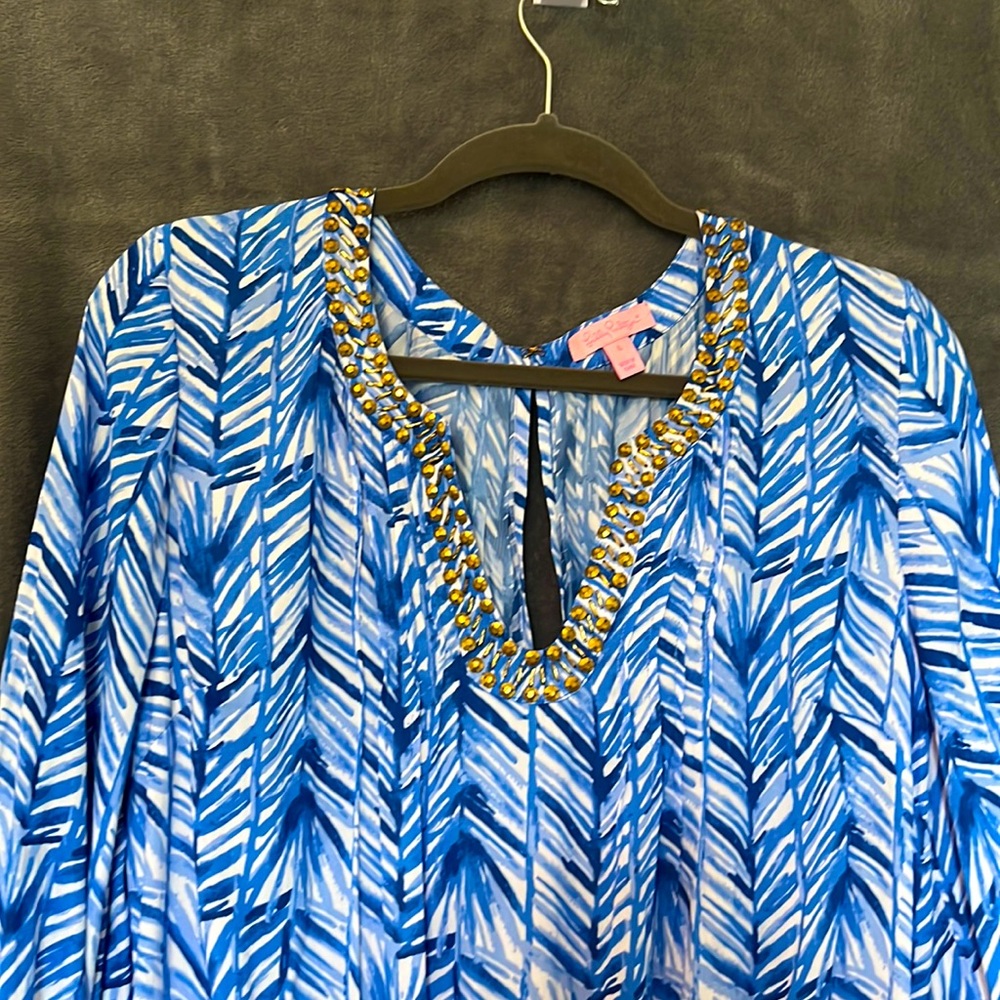 Lilly Pulitzer Embellished Colby Romper Size L